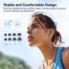 imageEarFun Adaptive Noise Cancelling Wireless Earbuds 6 Mics AI ENC Call HiRes Sound LDAC 40H Playtime Multipoint Connection Comfortable Fit App Customization Google Fast Pair Wireless ChargeBlack