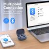 imageEarFun Air Pro 3 Noise Cancelling Wireless Earbuds Qualcomm aptX Adaptive Sound 6 Mics CVC 80 ENC Bluetooth 53 Earbuds Multipoint Connection 45H Playtime App Customize EQ Oat WhiteBlue