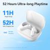 imageEarFun Air Pro 4 Adaptive Hybrid Noise Canceling Wireless Earbuds Qualcomm Snapdragon Sound aptX Lossless 6 Mics AI CVC 80 Call LDAC HiRes Audio 52H Playtime Bluetooth 54 inEar DetectionGlossy White