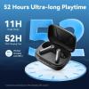 imageEarFun Air Pro 4 Adaptive Hybrid Noise Canceling Wireless Earbuds Qualcomm Snapdragon Sound aptX Lossless 6 Mics AI CVC 80 Call LDAC HiRes Audio 52H Playtime Bluetooth 54 inEar DetectionBlack