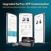imageEarFun Free Pro 3 Noise Cancelling Wireless Earbuds HiRes Sound Snapdragon Sound with Qualcomm aptX Adaptive 6 Mics ENC Bluetooth 53 Earbuds Multipoint Connection Custom App Wireless ChargeBrown Black