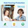 imageEarFun K3 Kids Headphones Over Ear Headphones for Kids Volume Limit HD Stereo Sound USBC Cable Comfortable Fit Foldable Wired Headphones for SchoolTravelBoysGirlsTabletiPad BlueBlack