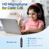 imageEarFun Kids Headphones Wired with Microphone 8594dB Volume Limit Headphones for Kids Portable Wired Headphone with Shareport Stereo Sound Foldable Headset for SchoolTabletiPadKindle Black RedBlueBlackPink