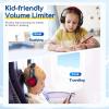 imageEarFun Kids Headphones Wired with Microphone 8594dB Volume Limit Headphones for Kids Portable Wired Headphone with Shareport Stereo Sound Foldable Headset for SchoolTabletiPadKindle Black RedBlueBlack