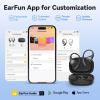 imageEarFun OpenJump Open Ear Headphones Wireless Earbuds with Ergonomic Earhook HiRes Sound LDAC 4 Mics ENC Call 42H Playtime Multipoint Connection IPX7 Waterproof Snug Fit for Workout Running