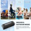 imageEarFun UBOOM L Bluetooth Speaker Portable Speaker 28W Loud Stereo Sound Rich Bass IP67 Waterproof ampamp Dustproof Dual Pairing Builtin Mic Low Latency Wireless Speakers for Party Indoor ampamp Outdoor