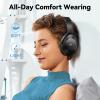 imageEarFun Wave Life Hybrid Active Noise Cancelling Headphones Wireless Over Ear Bluetooth 54 Headphones 4 Mics AI Clear Call Deep Bass 60H Playtime Comfortable Fit Custom EQ Multipoint Connection