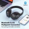 imageEarFun Wave Life Hybrid Active Noise Cancelling Headphones Wireless Over Ear Bluetooth 54 Headphones 4 Mics AI Clear Call Deep Bass 60H Playtime Comfortable Fit Custom EQ Multipoint Connection