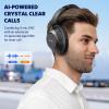 imageEarFun Wave Pro Active Noise Canceling Headphones Wireless Over Ear Bluetooth Headphones LDAC HiRes Sound 5 Mics AI Clear Call 80H Playtime Multipoint Connection Comfort Fit Custom EQ via AppBlack