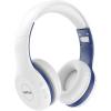 imageEarFun K2 Kids Bluetooth Headphones Kids Headphones with Volume Limited 40H Playtime Builtin Mic Stereo Sound Foldable OverEar Headphone for SchoolTraveliPadTablet BlueWhite