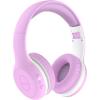 imageEarFun K2 Kids Bluetooth Headphones Kids Headphones with Volume Limited 40H Playtime Builtin Mic Stereo Sound Foldable OverEar Headphone for SchoolTraveliPadTablet BlueViolet
