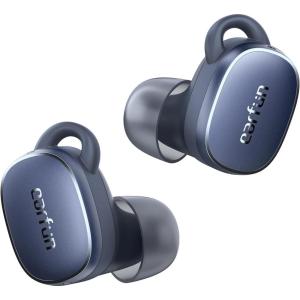 imageEarFun Free Pro 3 Noise Cancelling Wireless Earbuds HiRes Sound Snapdragon Sound with Qualcomm aptX Adaptive 6 Mics ENC Bluetooth 53 Earbuds Multipoint Connection Custom App Wireless ChargeNavy Blue
