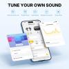 imageEarFun Air Pro 4i Noise Cancelling Wireless Earbuds HiRes Sound with LDAC 6 Mics AI ENC Clear Call 40H Playtime Spatial Audio Multipoint Connection Bluetooth 54 Earbuds Wireless Charging